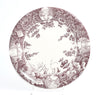 Hermes Les Maisons Enchantees Dinner Plate 27 cm tree porcelain 10.75" A31