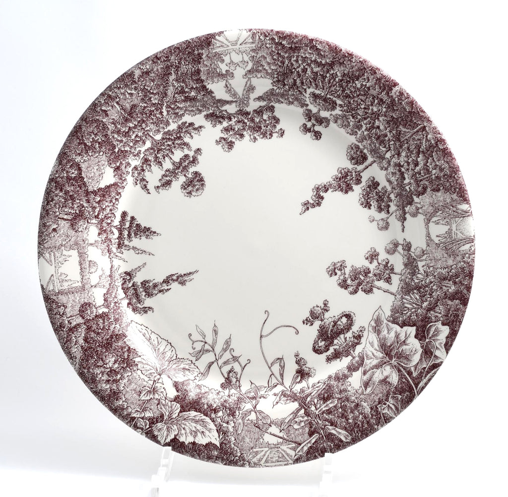Hermes Les Maisons Enchantees Dinner Plate 27 cm tree porcelain 10.75" A31