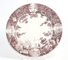 Hermes Les Maisons Enchantees Dinner Plate 27 cm tree porcelain 10.75"