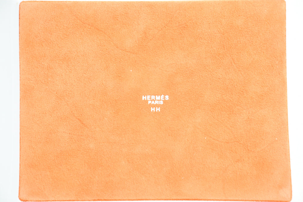 Hermes Magic Kelly Change tray porcelain Ashtray orange bag plate Vide Poch
