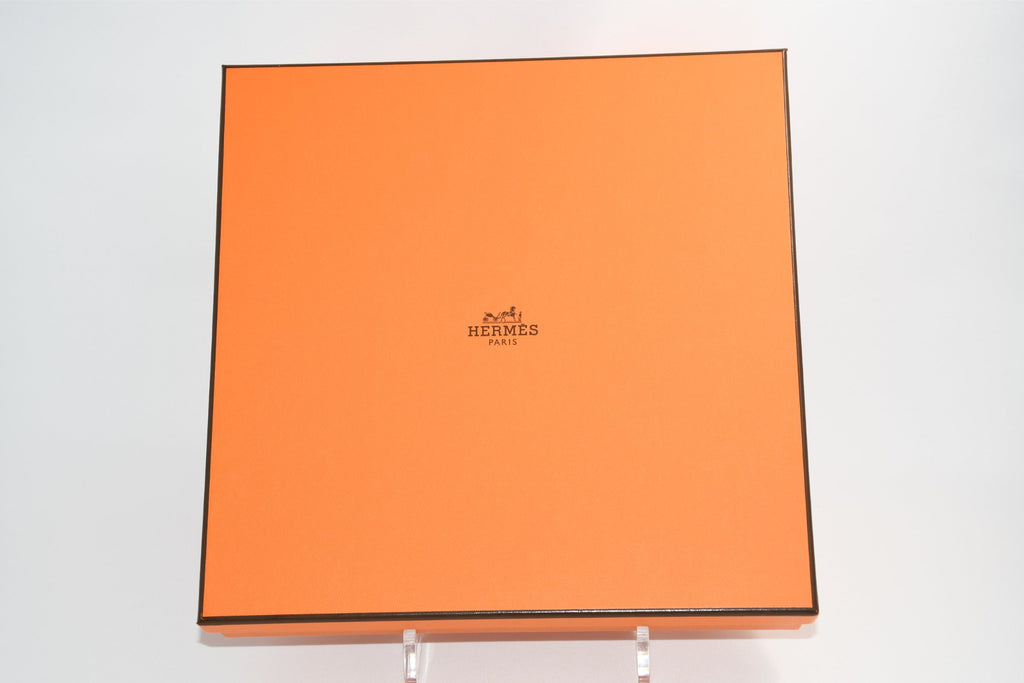 Hermes Mosaique au 24 Dessert Plate 21 cm Gold Set of 2 porcelain 8.75"