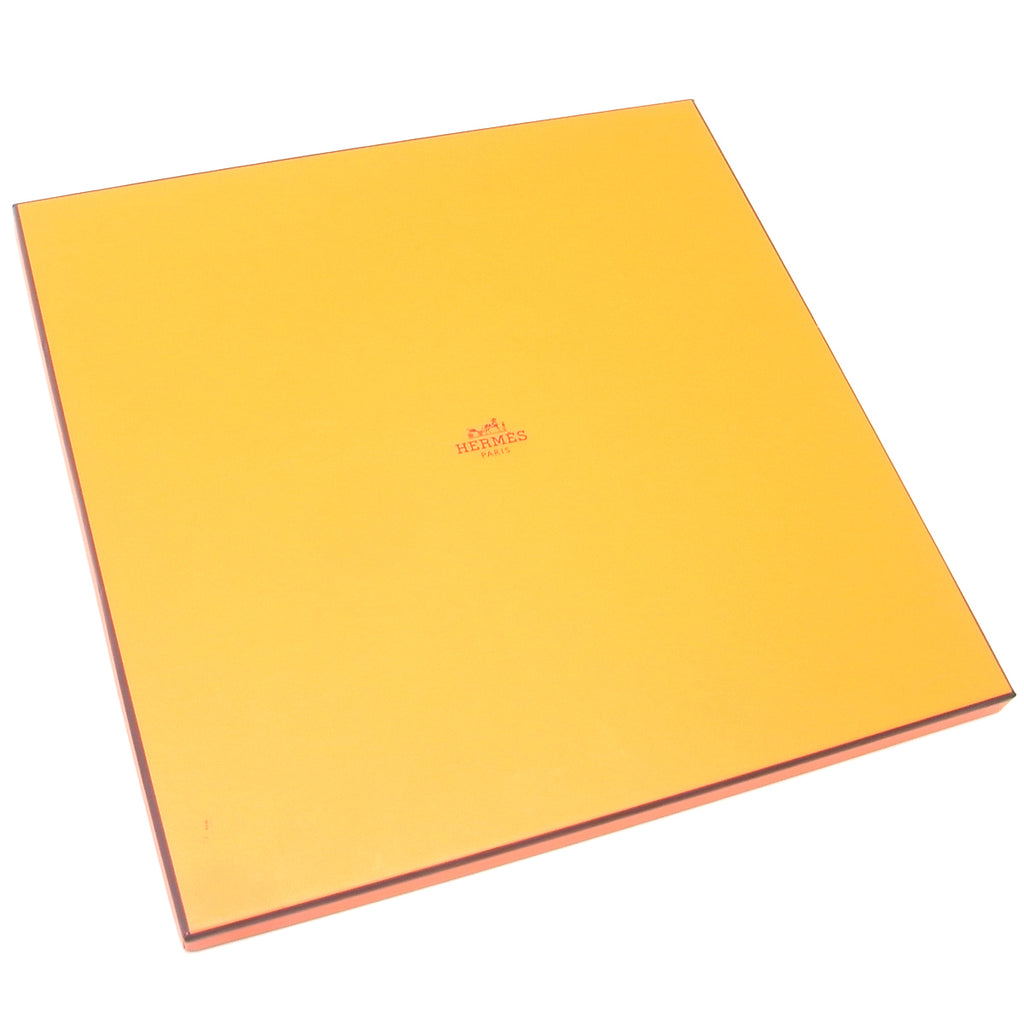 Hermes Mosaique au 24 Square Plate 23 x 23 cm Gold porcelain tableware No. 5