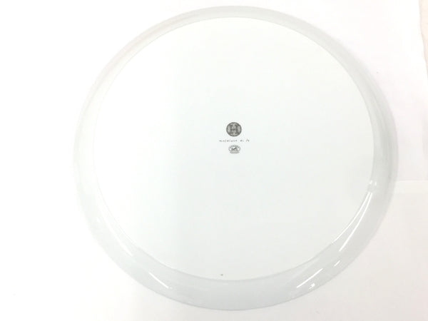 Hermes Mosaique au 24 Tart Plate 32 cm Platinum silver porcelain dinner