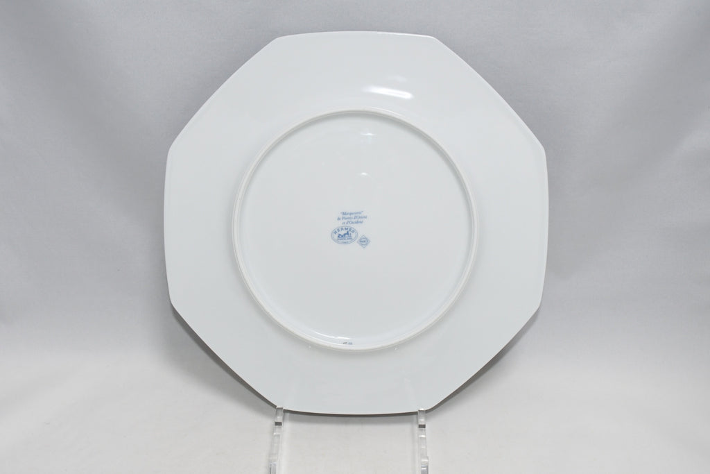 Hermes Pierres d'Orient et d'Occident Dinner Plate 26.5 cm porcelain white 10.5"