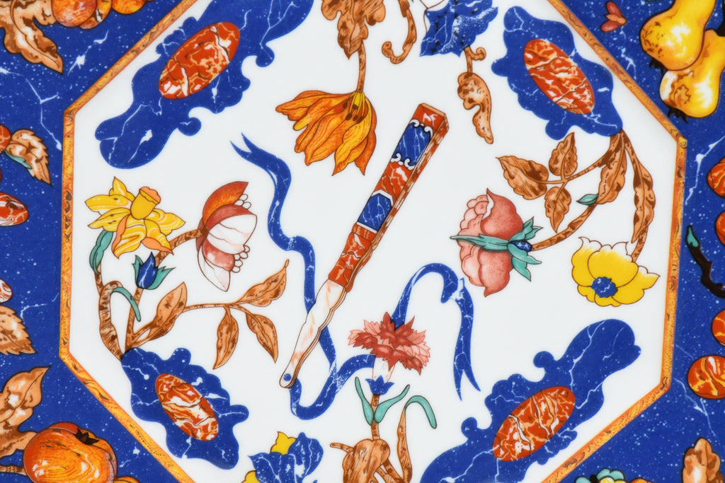 Hermes Pierres d'Orient et d'Occident Dinner Plate 26.5 cm porcelain white 10.5"