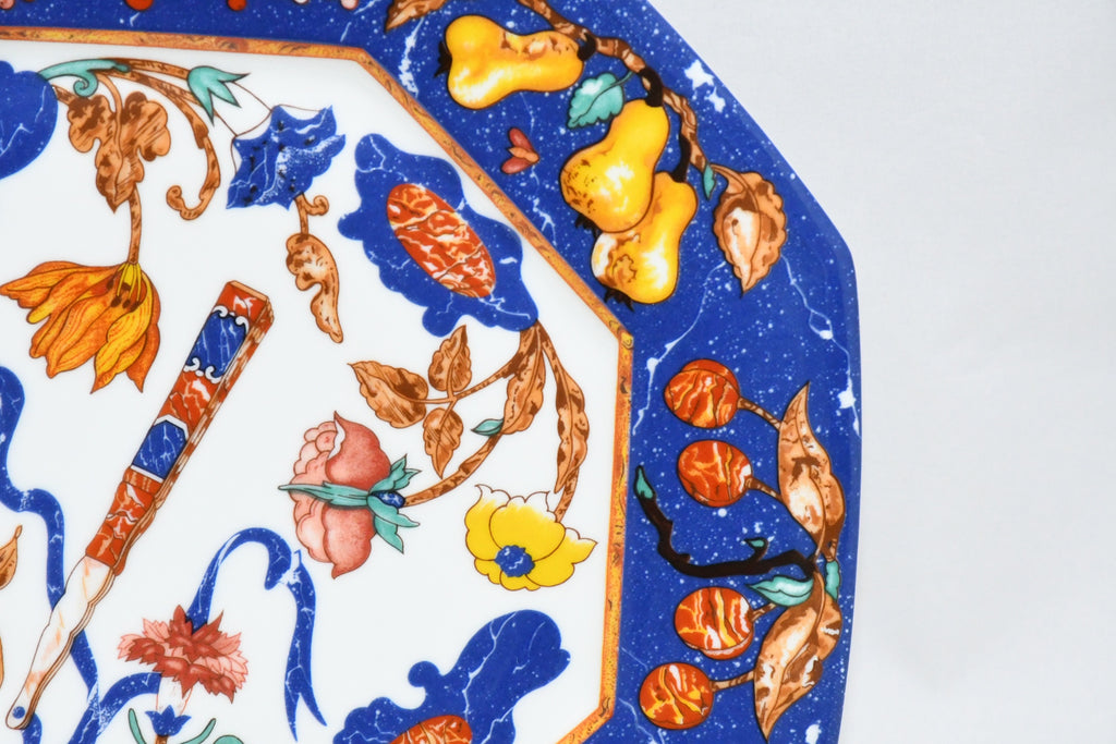 Hermes Pierres d'Orient et d'Occident Dinner Plate 26.5 cm porcelain white 10.5"