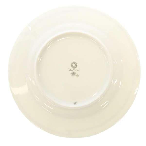 Hermes Rhythm Dessert Plate 22 cm red porcelain dinner 8.75"