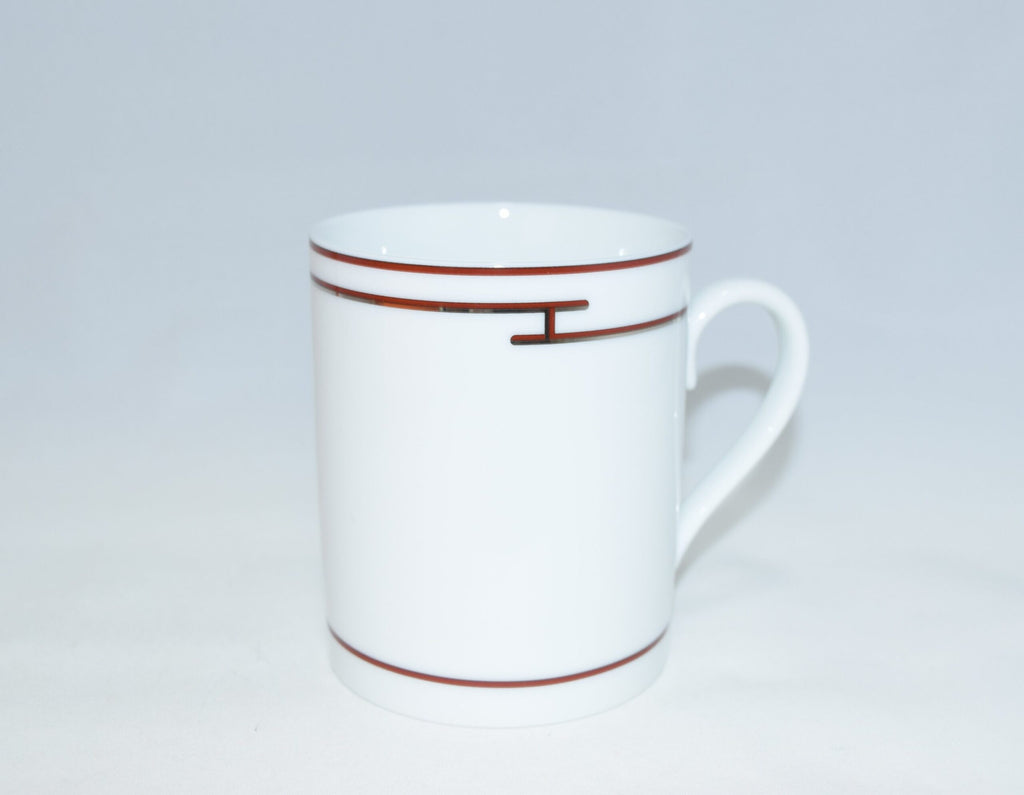 Hermes Rhythm Mug Cup Red Porcelain dinnerware tableware