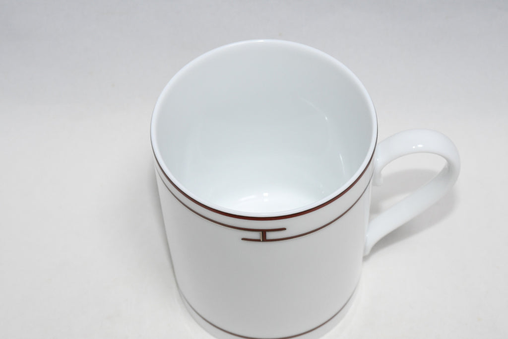 Hermes Rhythm Mug Cup Red Porcelain dinnerware tableware tea coffee