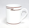 Hermes Rhythm Mug Cup Red Porcelain dinnerware tableware tea coffee