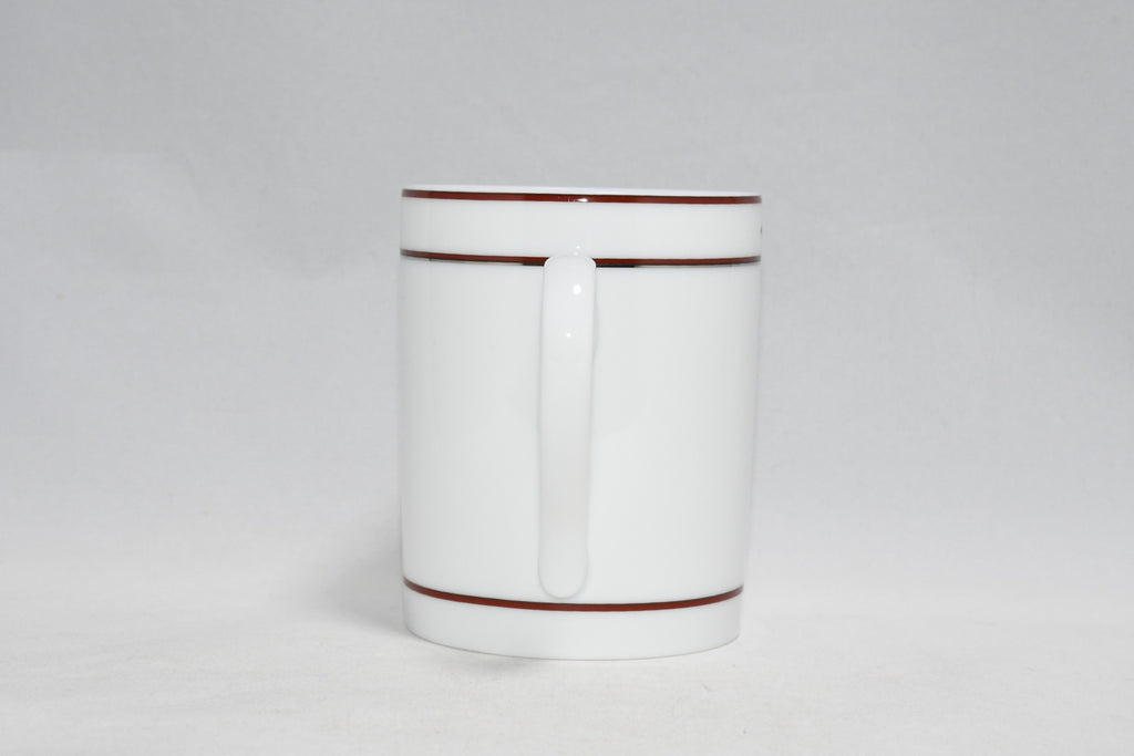 Hermes Rhythm Mug Cup Red Porcelain dinnerware tableware tea coffee