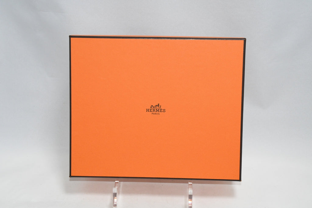 Hermes Robe du Soir Change tray porcelain Ashtray plate orange dress horse