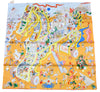 Hermes Scarf Academia Hippica 90 cm silk orange Carre horse academy 35"