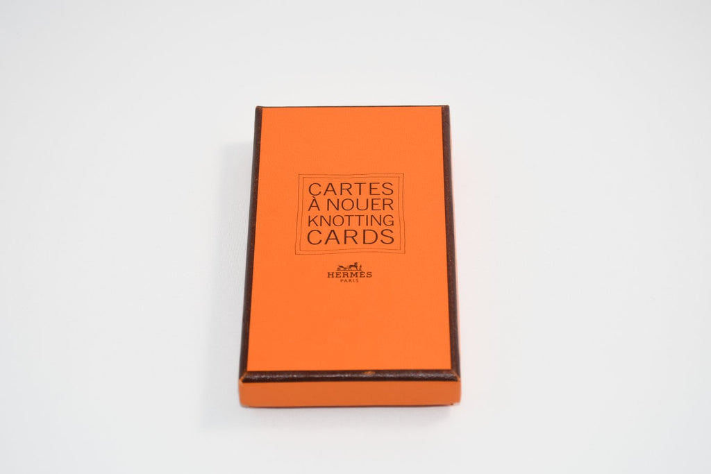 Hermes Scarf Accessory Knotting Cards No. 2 Tying How To Sealed M150