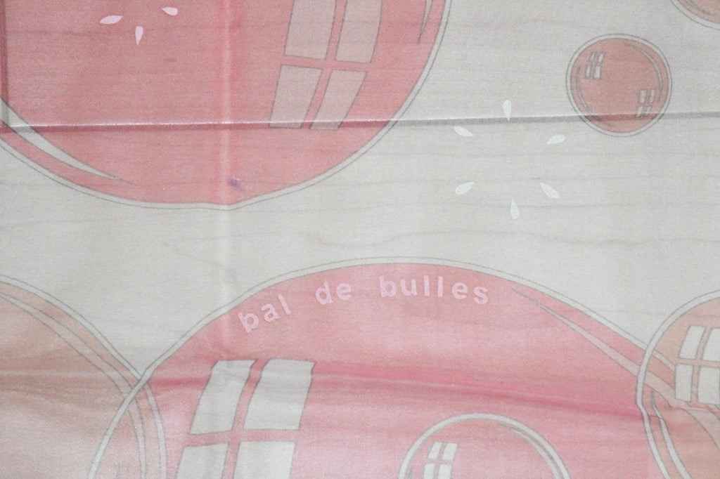 Hermes Scarf Bal De Bulles 90 cm Chiffon Silk mousseline soap bubble muslin