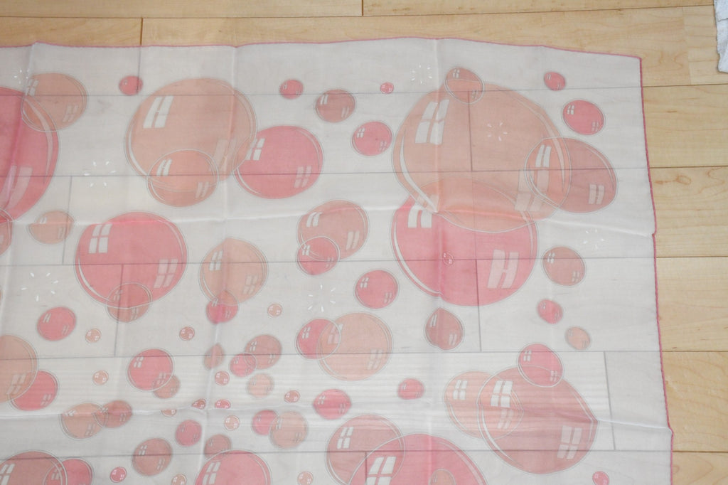 Hermes Scarf Bal De Bulles 90 cm Chiffon Silk mousseline soap bubble muslin