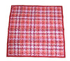 Hermes Scarf Bolduc au Carre 90 cm Silk pink light brown ribbon 35"