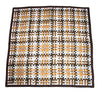 Hermes Scarf Bolduc au Carre 90 cm silk brown ribbon 35"
