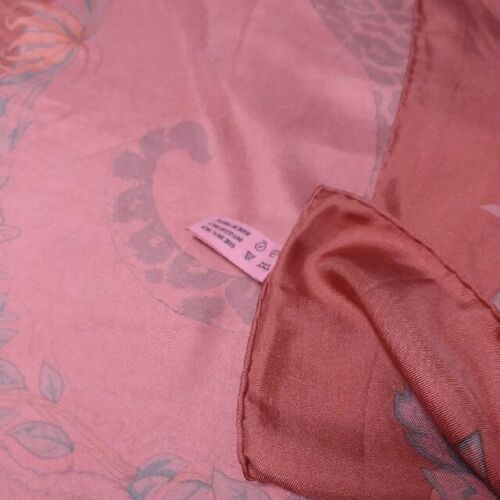 Hermes Scarf Jungle Love by Robert Dallet 90 cm Silk pink DIP DYE Carre animal