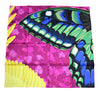 Hermes Scarf L'Esprit de la Foret 90 cm silk purple Carre forest butterfly