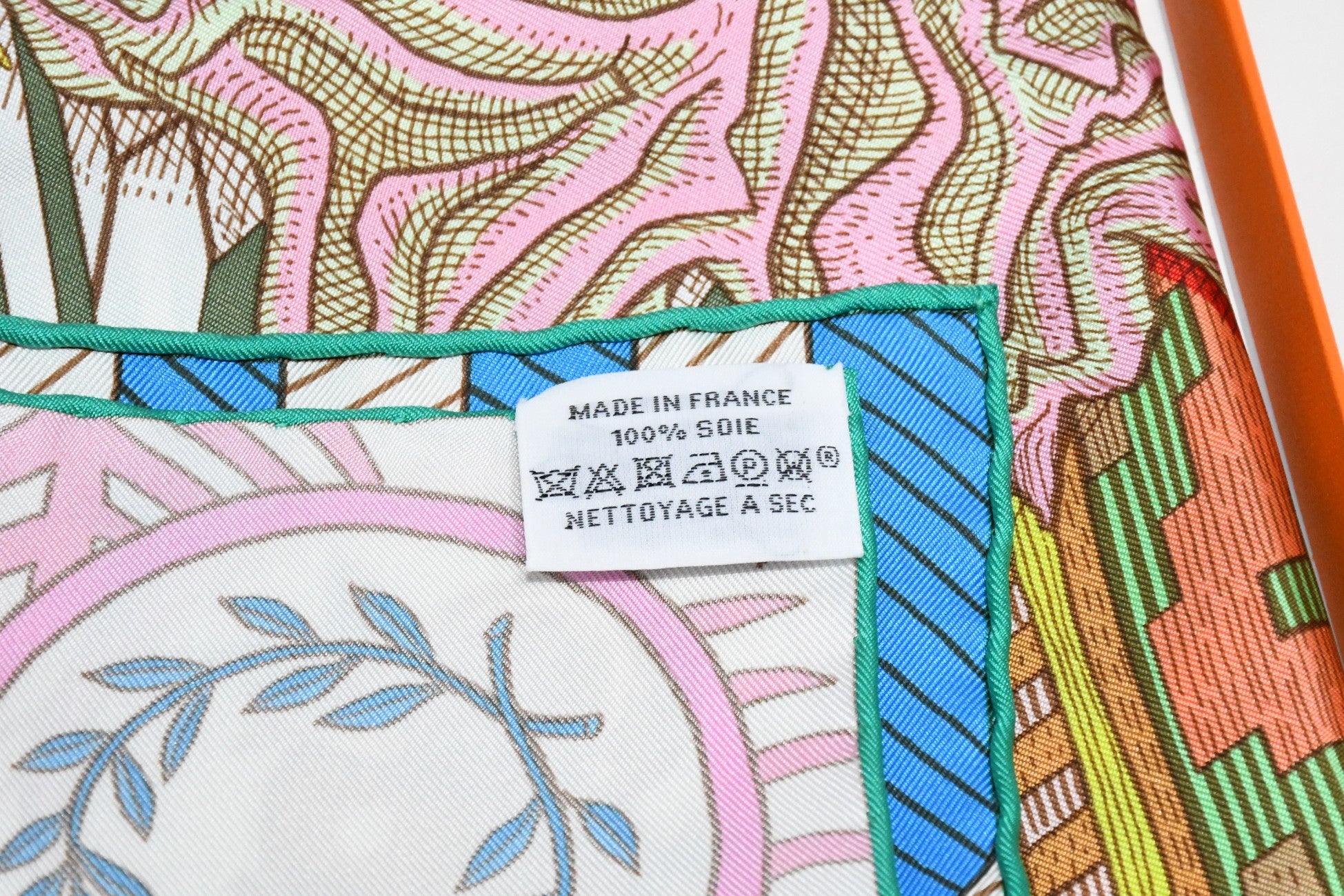 Hermes Scarf La Danse des Amazones by Edouard Baribeaud 90 cm silk