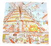 Hermes Scarf La Legende Du Cheval 90 cm silk light blue Carre legend Pegasus horse 35"