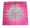 Hermes Scarf Magic Kelly by Dimitri Rybaltchenko 90 cm silk pink Carre bag