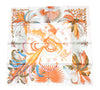 Hermes Scarf Mythiques Phoenix Coloriage 90 cm silk orange Carre mythology 35"