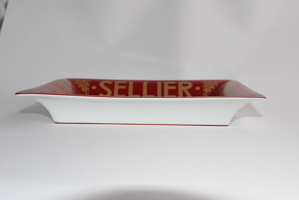 Hermes Sellier Change tray by Benoit Pierre Emery porcelain Ashtray plate 004