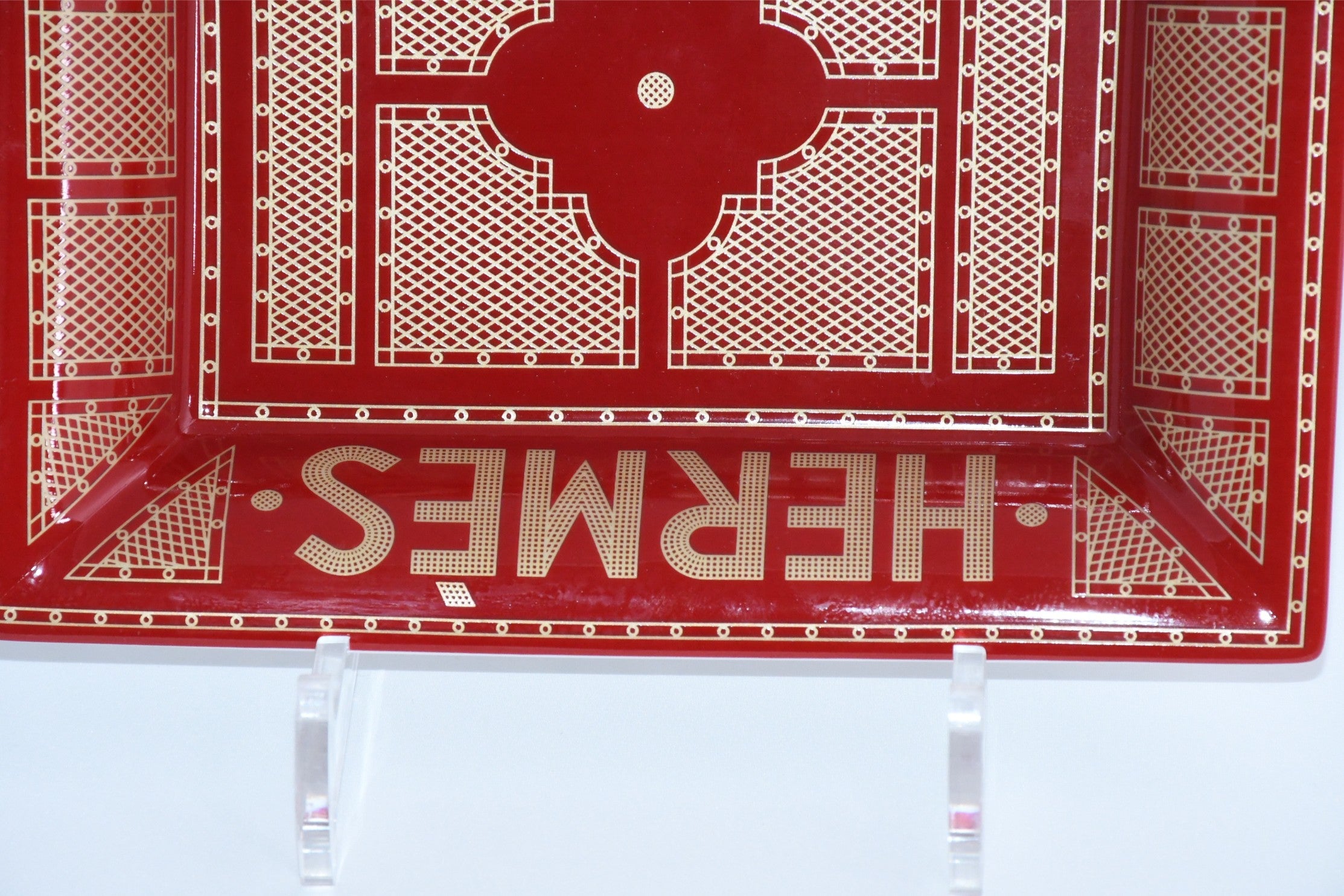 Hermes Sellier Change tray by Benoit Pierre Emery porcelain