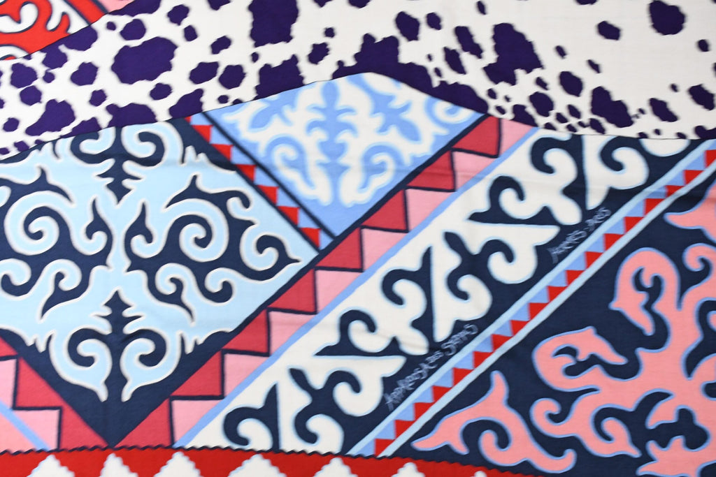 Hermes Shawl Appaloosa des Steppes 140 cm Cashmere silk scarf stole zebra horse