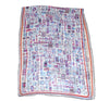 Hermes Shawl Carre en Boucles 180 x 65 cm Chiffon Silk mousseline buckle Scarf
