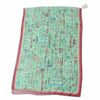 Hermes Shawl Carre en Boucles 180 x 65 cm Chiffon Silk mousseline buckle scarf stole
