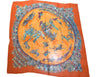 Hermes Shawl Cirque Molier 140 cm Chiffon Silk mousseline scarf stole circus