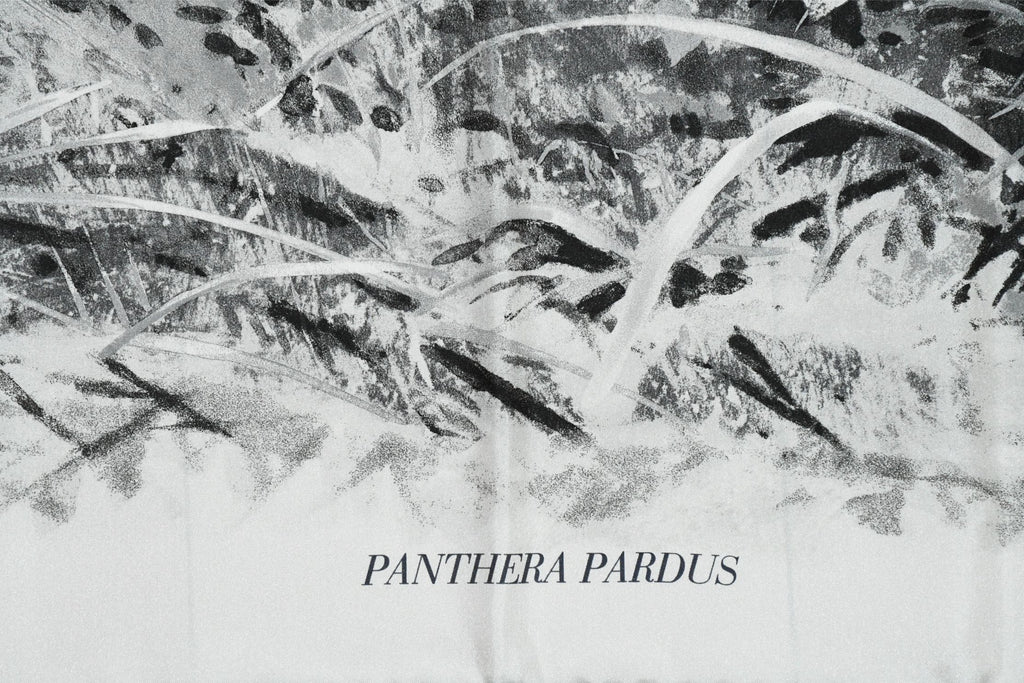 Hermes Shawl PANTHERA PARDUS 140 cm silk scarf stole panther animal white 56"
