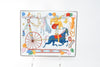 Hermes Tea For Two Change tray porcelain Ashtray horse circus plate tableware