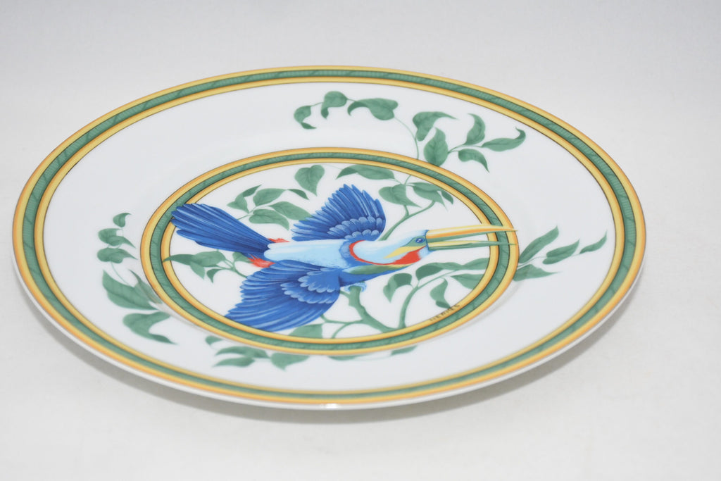 Hermes Toucan Dessert Plate 22 cm porcelain dinnerware bird 8.75" M001