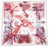 Hermes Scarf Mythiques Phoenix by Laurence Bourthoumieux 90 cm silk pink Carre