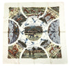 Hermes Scarf Tanzanie 90 cm silk white Carre animal cheetah 35"