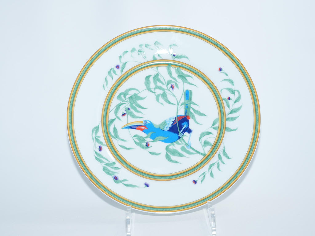 Hermes Toucan Dinner Plate 25 cm porcelain dinnerware bird other 8.75" M170