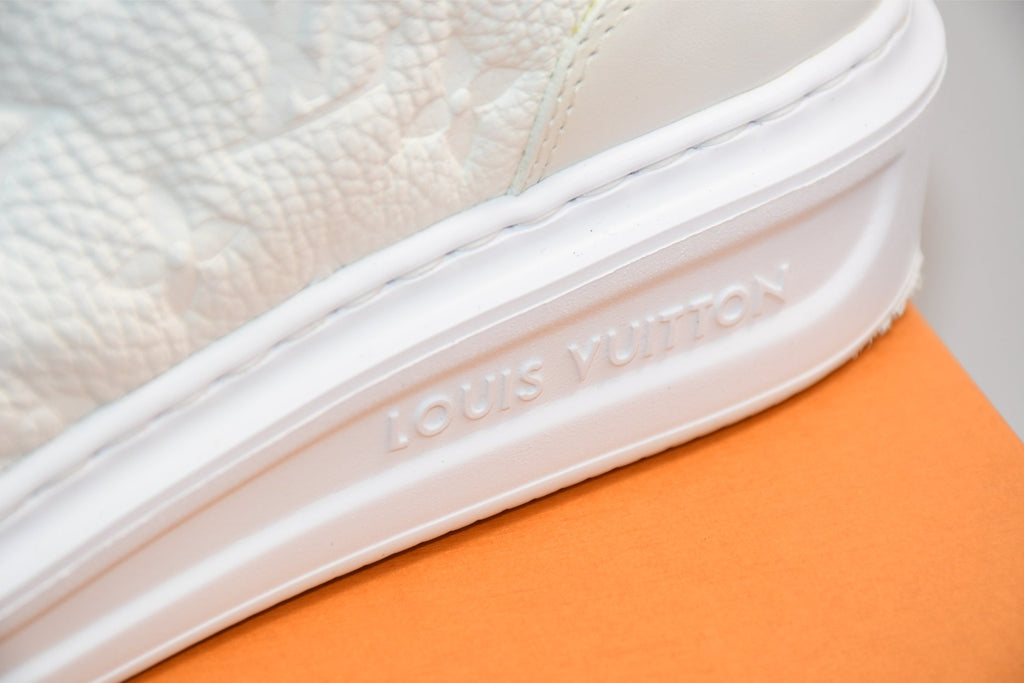 Louis Vuitton Beverly Hills Men's Sneakers white 1A8V3L Size 8 1/2 (27.5 cm)