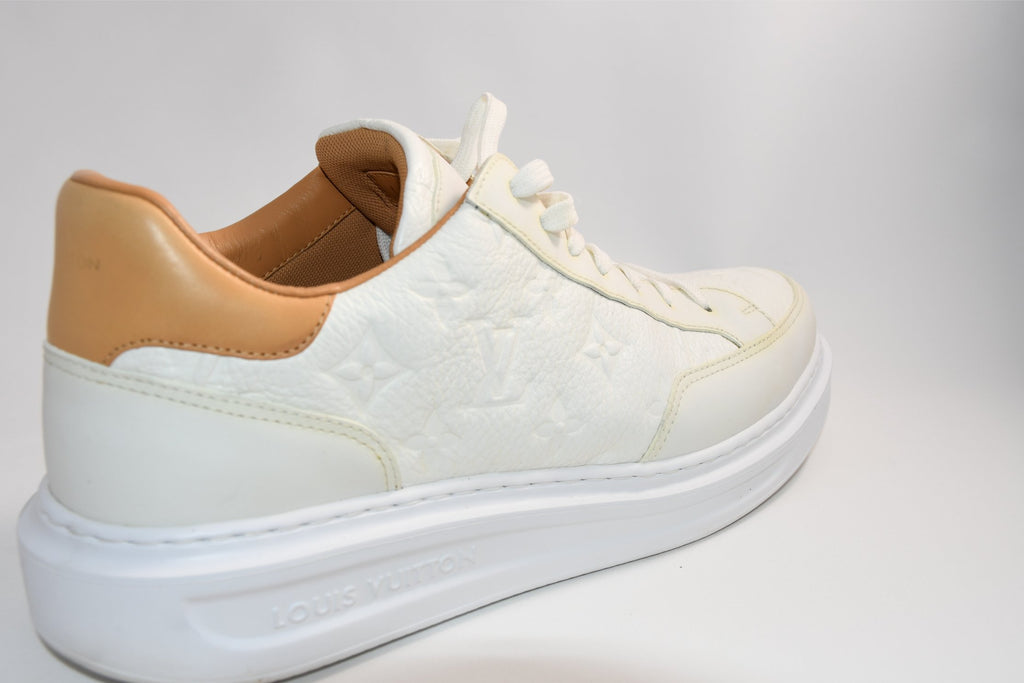 Louis Vuitton Beverly Hills Men's Sneakers white 1A8V3L Size 8 1/2 (27.5 cm)