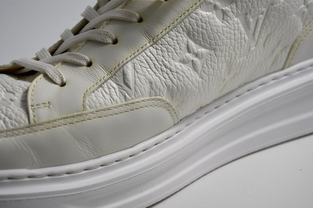 Louis Vuitton Beverly Hills Men's Sneakers white 1A8V3L Size 8 1/2 (27.5 cm)