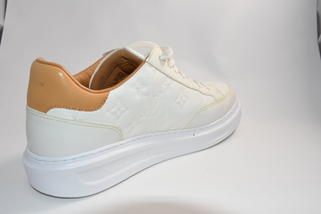 Louis Vuitton Beverly Hills Men's Sneakers white 1A8V3L Size 8 1/2 (27.5 cm)
