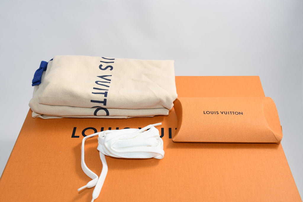 Louis Vuitton Beverly Hills Men's Sneakers white 1A8V3L Size 8 1/2 (27.5 cm)