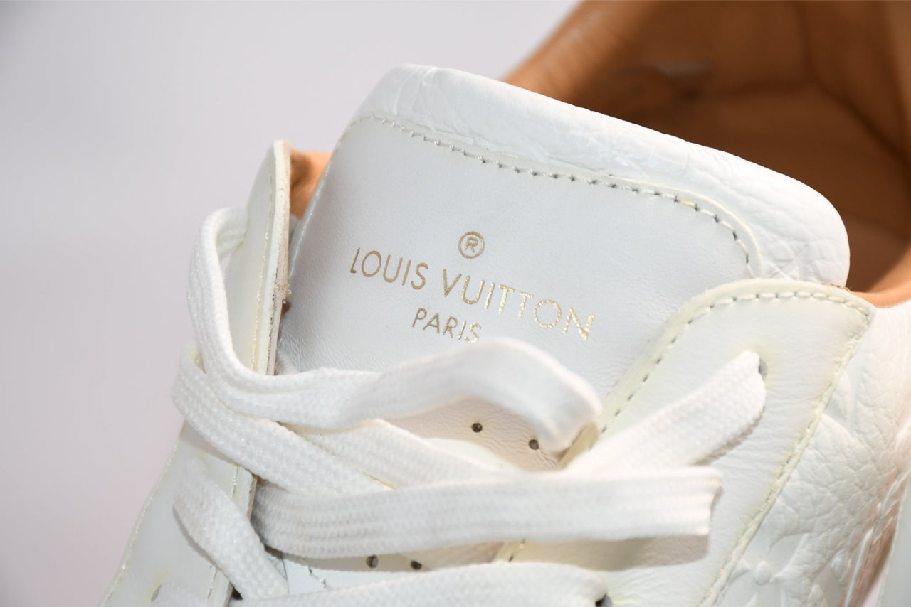 Louis Vuitton Beverly Hills Men's Sneakers white 1A8V3L Size 8 1/2 (27.5 cm)