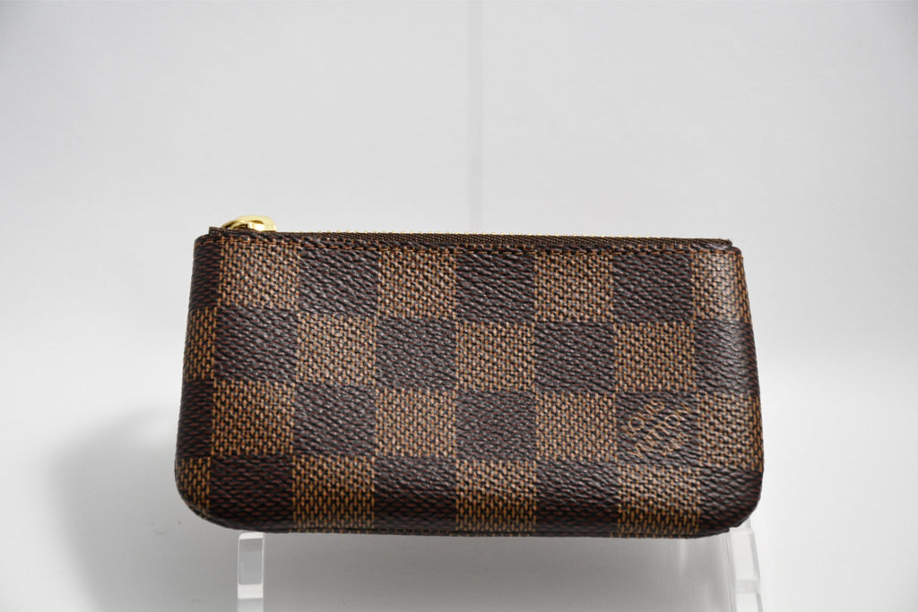 Louis Vuitton Damier Pochette Cles monogram Coin purse wallet CT4222 N62658 MINT