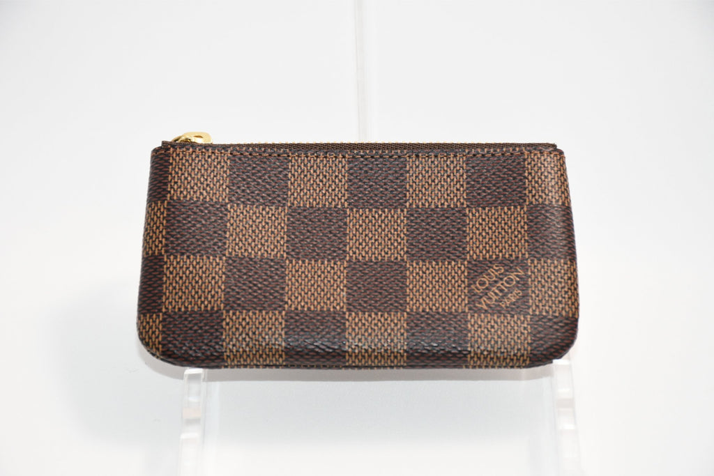 Louis Vuitton Damier Pochette Cles monogram Coin purse wallet CT4222 N62658 MINT