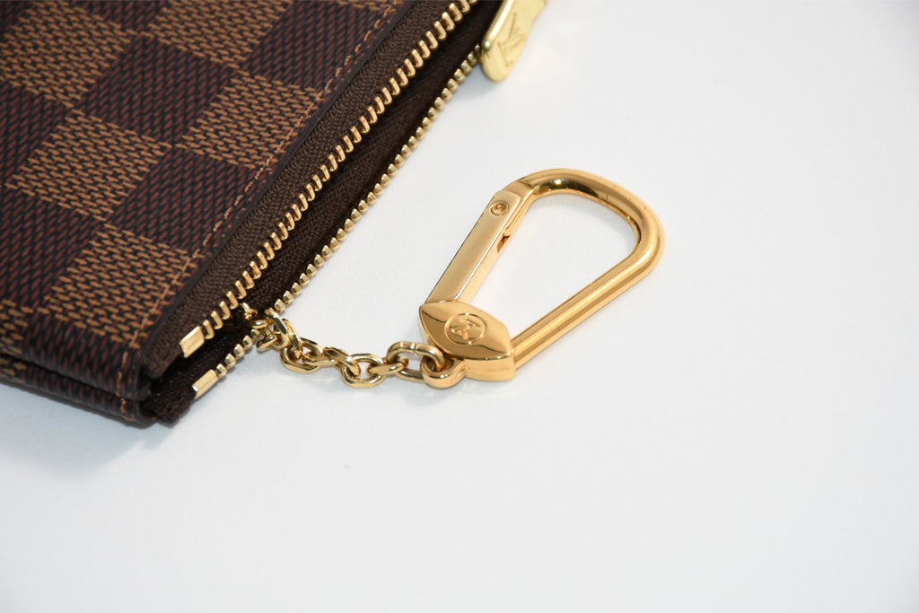 Louis Vuitton Damier Pochette Cles monogram Coin purse wallet CT4222 N62658 MINT