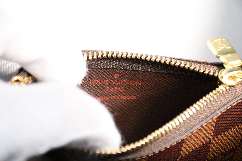 Louis Vuitton Damier Pochette Cles monogram Coin purse wallet CT4222 N62658 MINT